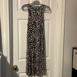 Leopard print dress